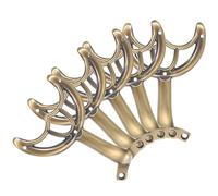 PATIKIL Ceiling Fan Blades Arms Replacement, 5 Pcs 52" Fan Blade Replacement Parts Mounting Bracket Kit for Replacing the Worn Fan Blades, Bronze