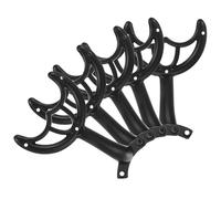 PATIKIL Ceiling Fan Blades Arms Replacement, 5 Pcs 52" Fan Blade Replacement Parts Mounting Bracket Kit for Replacing the Worn Fan Blades, Black