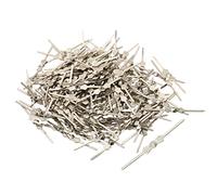 PATIKIL Chandelier Connector Clip, 200 Pack 40mm/1.6" Length Chandelier Bowtie Pin Replacement for Fastening Crystals Lamp Ceiling Light Parts, Silver