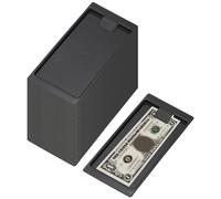 PATIKIL Check Holders, 36 Pack Black Plastic Tip Trays, Restaurant Check Presenters, Guest Receipt Holder Tray for Bars, Hotels, Dining, Catering Business, 8.2 x 3.9 x 0.4"