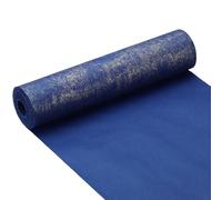 PATIKIL Chinese Xuan Paper Roll 65Ft x 9.1 Inch Half Raw Ripe Chinese Calligraphy Practice Paper Chunlian Duilian Couplets, Blue