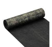 PATIKIL Chinese Xuan Paper Roll 65Ft x 9.1 Inch Half Raw Ripe Chinese Calligraphy Practice Paper Chunlian Duilian Couplets, Black