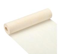 PATIKIL Chinese Xuan Paper Roll 65Ft x 9.1 Inch Half Raw Ripe Chinese Calligraphy Practice Paper Chunlian Duilian Couplets, White