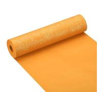PATIKIL Chinese Xuan Paper Roll 65Ft x 9.1 Inch Half Raw Ripe Chinese Calligraphy Practice Paper Chunlian Duilian Couplets, Yellow