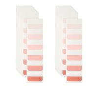 PATIKIL Clear Index Sticky Tabs, 120 Pcs Large Transparent Sticky Notes Bookmarks Planner Stickers Page Tabs for Office Notebooks File Folder Ledger Book, Gradient Pink