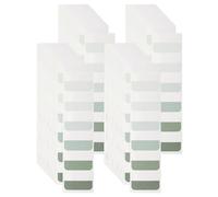 PATIKIL Clear Index Sticky Tabs, 240 Pcs Large Transparent Sticky Notes Bookmarks Planner Stickers Page Tabs for Office Notebooks File Folder Ledger Book, Gradient Green
