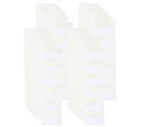 PATIKIL Clear Index Sticky Tabs, 240 Pcs Large Transparent Sticky Notes Bookmarks Planner Stickers Page Tabs for Office Notebooks File Folder Ledger Book, White