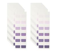 PATIKIL Clear Index Sticky Tabs, 240 Pcs Medium Transparent Sticky Notes Bookmarks Planner Stickers Page Tabs for Office Notebooks File Folder Ledger Book, Gradient Purple