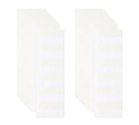 PATIKIL Clear Index Sticky Tabs, 480 Pcs Small Transparent Sticky Notes Bookmarks Planner Stickers Page Tabs for Office Notebooks File Folder Ledger Book, White
