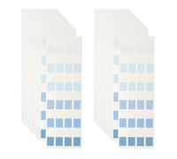 PATIKIL Clear Index Sticky Tabs, 480 Pcs Small Transparent Sticky Notes Bookmarks Planner Stickers Page Tabs for Office Notebooks File Folder Ledger Book, Gradient Blue