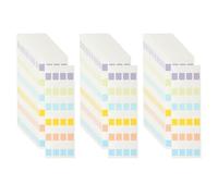 PATIKIL Clear Index Sticky Tabs, 720 Pcs Small Transparent Sticky Notes Bookmarks Planner Stickers Page Tabs for Office Notebooks File Folder Ledger Book, Classic 6 Colors