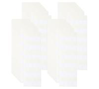 PATIKIL Clear Index Sticky Tabs, 960 Pcs Small Transparent Sticky Notes Bookmarks Planner Stickers Page Tabs for Office Notebooks File Folder Ledger Book, White
