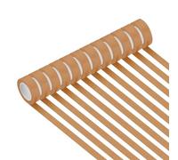 PATIKIL Coffee Masking Tape 15mm x 13Meter, 12 Rolls Color Code Labeling Painters Tape for Arts Crafts Wall Painting Science Lab Organizing