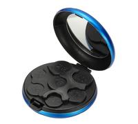 PATIKIL Coin Dispenser, Portable Coin Organizer Change Sorter Compact Aluminum Pocket Case Storage for Car Wallets Pocket Quarter Dime Nickel, Blue