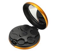 PATIKIL Coin Dispenser, Portable Coin Organizer Change Sorter Compact Aluminum Pocket Coin Case Storage for Car Wallets Pocket Quarter Dime Nickel, Gold Tone