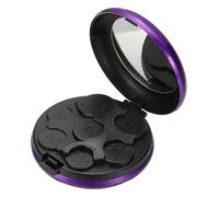 PATIKIL Coin Dispenser, Portable Coin Organizer Change Sorter Compact Aluminum Pocket Coin Case Storage for Car Wallets Pocket Quarter Dime Nickel, Purple