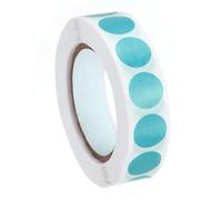 PATIKIL Colored Dot Stickers 3/4" / 19mm, 1000 Pcs Color Coding Labels Blank Circle Stickers Adhesive Round Price Stickers for Inventory Office Garage Classroom, Forest Blue