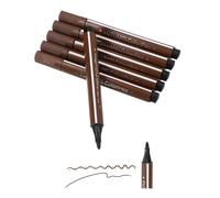 PATIKIL Colored Markers, Brown 6 Pack Washable Coloring Drawing Doodling Markers Broad Line Art Marker Water Color Pens Set for Adult Coloring Books Sketching