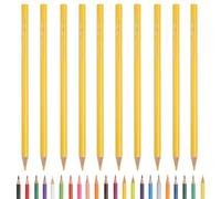 PATIKIL Colored Pencils, Lemon Yellow Color Drawing Pencils with Oil-Based Cores Art Scrapbook Supplies for Adult Coloring Books Artists Beginners Drawing Sketching, 102 Pcs