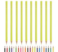 PATIKIL Colored Pencils, Light Green Color Drawing Pencils with Oil-Based Cores Art Scrapbook Supplies for Adult Coloring Books Artists Beginners Drawing Sketching, 10 Pcs
