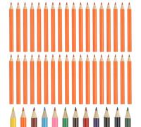 PATIKIL Colored Pencils, Orange Yellow Color Cute Drawing Pencils with Oil-Based Cores Art Scrapbook Supplies for Adult Coloring Books Artists Beginners Drawing Sketching, 36 Pcs