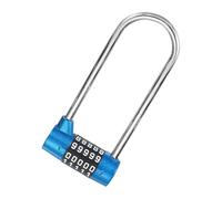 PATIKIL Combination Padlock, 5 Digit Gym Locker Lock Zinc Alloy Padlock Safety Padlock for Bike Gym Locker Employee Lockers Sports Locker Case Drawer - 1 Pack (Blue)
