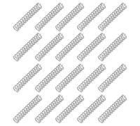 PATIKIL Compression Spring 0.3 mm Wire Dia x 2 mm OD x 10 mm L, 20 Pcs 304 Stainless Steel Mechanical Extension Small Springs Pen Springs Assortment Kit for Shop and Home Repairs
