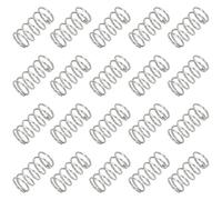 PATIKIL Compression Spring 0.5 mm Wire Dia x 5 mm OD x 10 mm L, 20 Pcs 304 Stainless Steel Mechanical Extension Small Springs Pen Springs Assortment Kit for Shop and Home Repairs