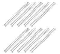 PATIKIL Compression Spring, 0.5mm Wire Dia x 4mm OD x 45mm L, 10 Pcs 304 Stainless Steel Mechanical Extension Small Springs Pen Springs Assortment Kit for Shop and Home Repairs