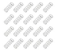 PATIKIL Compression Spring 1 mm Wire Dia x 10 mm OD x 25 mm L, 20 Pcs 304 Stainless Steel Mechanical Extension Small Springs Pen Springs Assortment Kit for Shop and Home Repairs