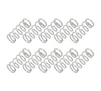 PATIKIL Compression Spring, 1mm Wire Dia x 10mm OD x 25mm L, 10 Pcs 304 Stainless Steel Mechanical Extension Small Springs Pen Springs Assortment Kit for Shop and Home Repairs