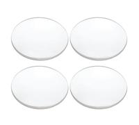 PATIKIL Concave Lens, 120mm Focal Length 50mm (2") Diameter Round Glass Magnifying Telescope Lens Trial Set Ground Edge for Lab Physics Class Optics Scientific Experiments, White, 4Pcs