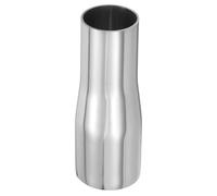 PATIKIL Concentric Reducer Pipe Fitting, 1-1/2"(38mm) to 1-1/4"(32mm) OD 304 Stainless Steel Butt Weld Tube Long Reducer Exhaust Pipe for Food Beverage HVAC Plumbing, Silver