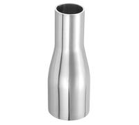 PATIKIL Concentric Reducer Pipe Fitting, 1-1/2"(38mm) to 1"(25mm) OD 304 Stainless Steel Butt Weld Tube Long Reducer Exhaust Pipe for Food Beverage HVAC Plumbing, Silver