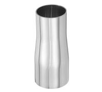 PATIKIL Concentric Reducer Pipe Fitting, 1-3/4"(45mm) to 1-1/2"(38mm) OD 304 Stainless Steel Butt Weld Tube Long Reducer Exhaust Pipe for Food Beverage HVAC Plumbing, Silver