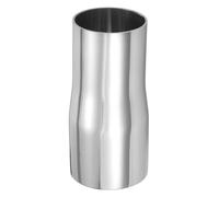 PATIKIL Concentric Reducer Pipe Fitting, 2-1/2"(63mm) to 2-1/4"(57mm) OD 304 Stainless Steel Butt Weld Tube Long Reducer Exhaust Pipe for Food Beverage HVAC Plumbing, Silver