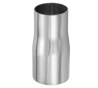 PATIKIL Concentric Reducer Pipe Fitting, 2"(51mm) to 1-3/4"(45mm) OD 304 Stainless Steel Butt Weld Tube Long Reducer Exhaust Pipe for Food Beverage HVAC Plumbing, Silver