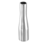 PATIKIL Concentric Reducer Pipe Fitting, 3/4"(19mm) to 1/2"(12.7mm) OD 304 Stainless Steel Butt Weld Tube Long Reducer Exhaust Pipe for Food Beverage HVAC Plumbing, Silver