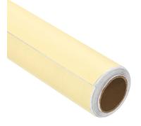 PATIKIL Contact Paper, 16.4 Ft x 15.75 Inch PVC Self Adhesive Wallpaper Peel and Stick Waterproof for Wall Door Table Decorative, Light Yellow