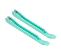PATIKIL Copper Foil Hand Foiler, 2 Pcs Stained Glass Copper Foil Tool Hand Foiler for 7/32" Width Copper Foil Tape Wrapping Tools for Glass DIY Handcraft Making, Green
