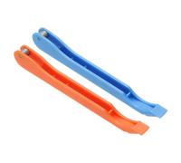 PATIKIL Copper Foil Hand Foiler, 2 Pcs Stained Glass Copper Foil Tool Hand Foiler for 7/32" Width Copper Foil Tape Wrapping Tools for Glass DIY Handcraft Making, Orange/Blue