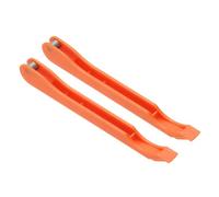 PATIKIL Copper Foil Hand Foiler, 2 Pcs Stained Glass Copper Foil Tool Hand Foiler for 7/32" Width Copper Foil Tape Wrapping Tools for Glass DIY Handcraft Making, Orange