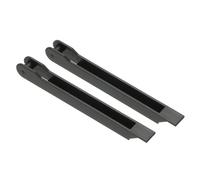 PATIKIL Copper Foil Hand Foiler, 2 Pcs Stained Glass Copper Foil Tool Hand Foiler for 7/32" Width Wrapping Tools for Glass DIY Handcraft Making, Black