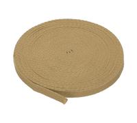 PATIKIL Cotton Twill Tape 1/4 Inch 10 Yards 100% Cotton Ribbon Bias Tape Herringbone Webbing Trim for Sewing Gift Wrapping, Khaki