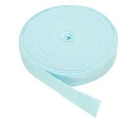 PATIKIL Cotton Twill Tape 1 Inch 25 Yards Cotton Ribbon Bias Binding Tape Herringbone Webbing Trim for Sewing Gift Wrapping Craft DIY Pastel Blue