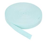 PATIKIL Cotton Twill Tape 15mm(5/8") 23m(25 Yards) Cotton Ribbon Bias Binding Tape Herringbone Webbing Trim for Sewing Gift Wrapping Craft DIY Pastel Blue