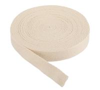 PATIKIL Cotton Twill Tape 15mm(5/8") 9m(10 Yards) Cotton Ribbon Bias Binding Tape Herringbone Webbing Trim for Sewing Gift Wrapping DIY Apricot