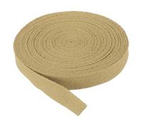 PATIKIL Cotton Twill Tape 15mm(5/8") 9m(10 Yards) Cotton Ribbon Bias Binding Tape Herringbone Webbing Trim for Sewing Gift Wrapping DIY Camel