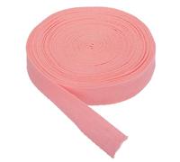 PATIKIL Cotton Twill Tape 20mm(3/4") 10 Yards Cotton Ribbon Bias Binding Tape Herringbone Webbing Trim for Sewing Gift Wrapping Craft DIY Pastel Pink