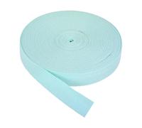 PATIKIL Cotton Twill Tape 20mm(3/4") 25 Yards Cotton Ribbon Bias Binding Tape Herringbone Webbing Trim for Sewing Gift Wrapping Craft DIY Pastel Blue